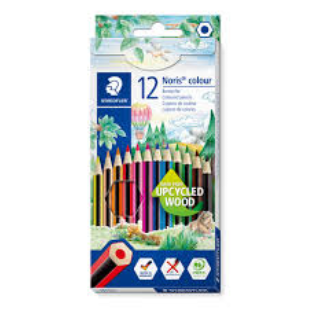 Staedtler Noris Coloured Pencils Metal Set=12col. ST-185-M12